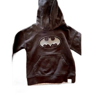 GAP Batman Hoodie Size Toddlers 5, color Black